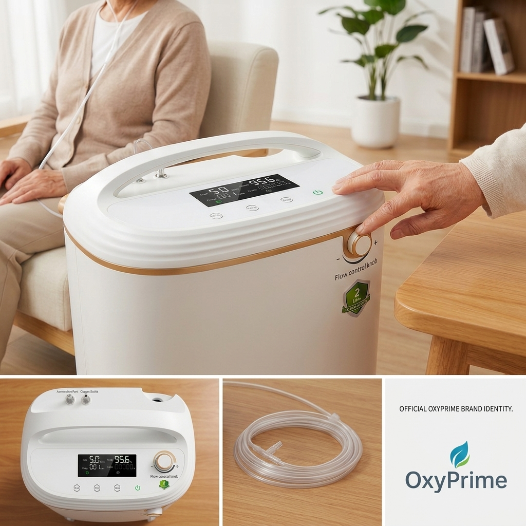 Oxyprime Oxygen Concentrator view 3